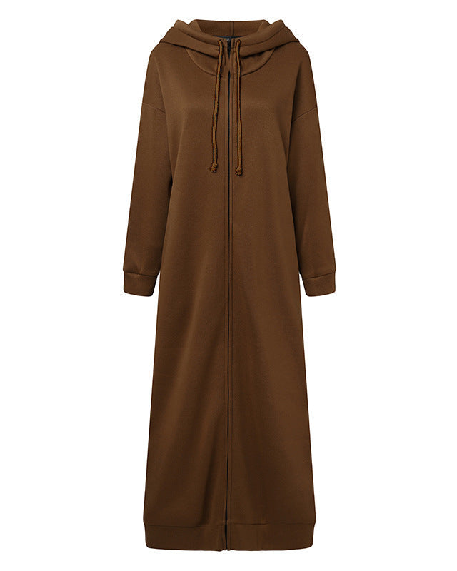 MY FAVOURITE HOODIE DRESS Brown