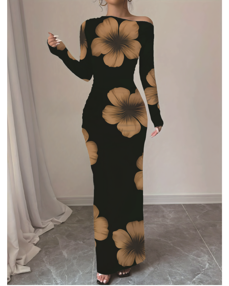 Lana Long Sleeve Maxi Dress