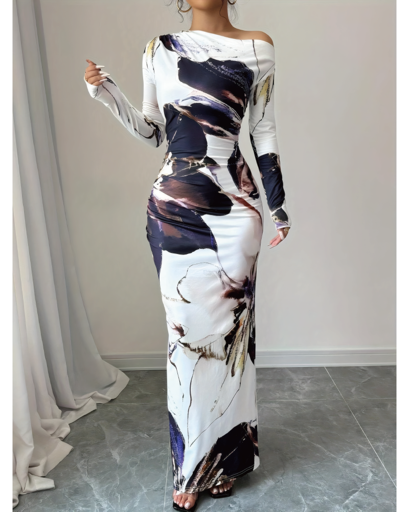 Lana Long Sleeve Maxi Dress