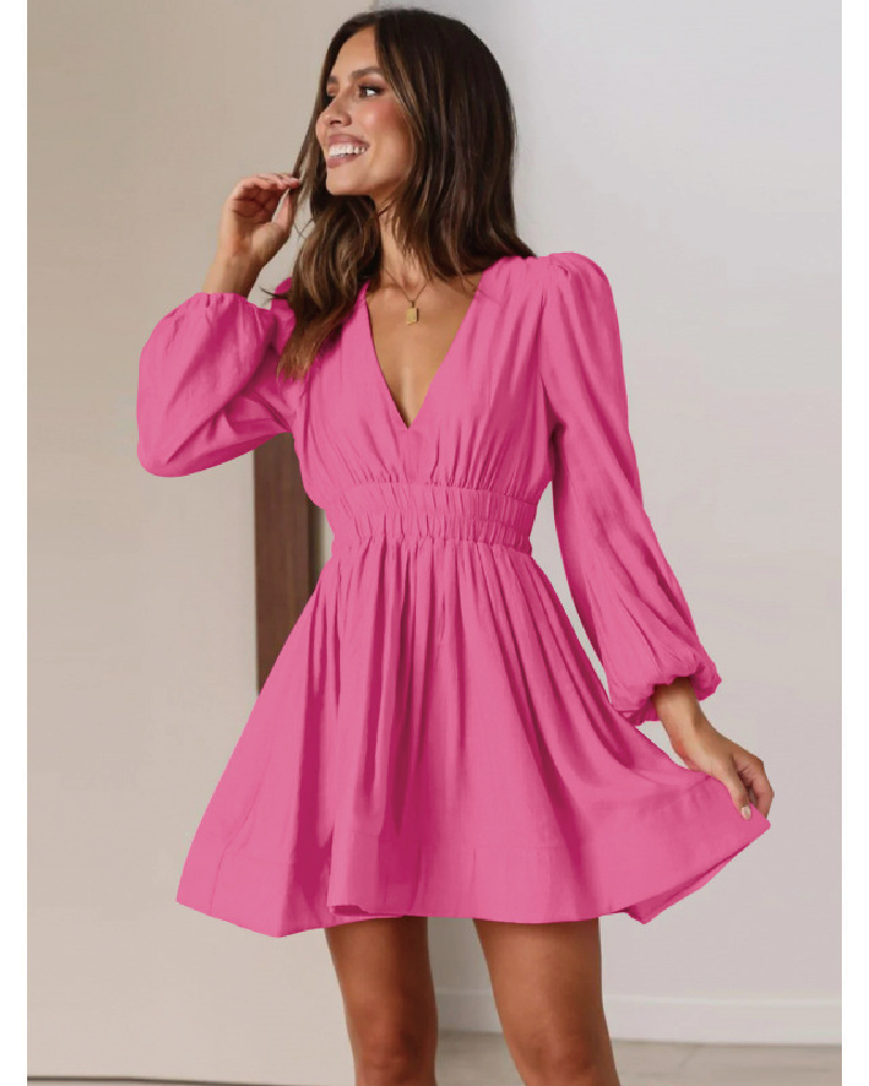 Francesca Mini Dress Pink