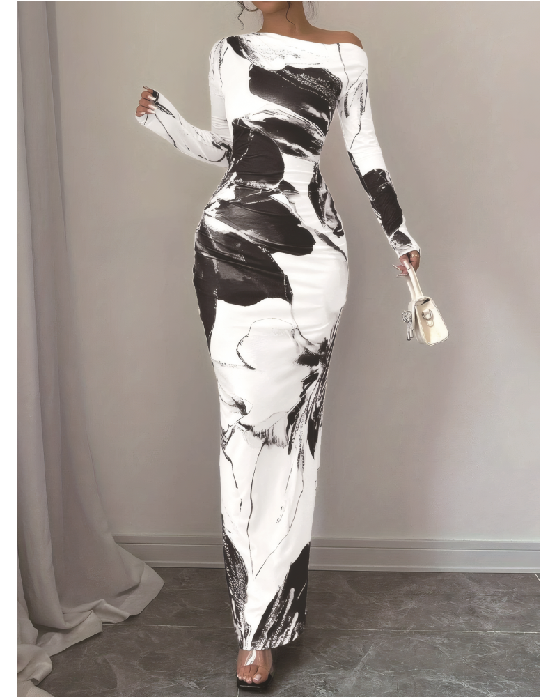 Lana Long Sleeve Maxi Dress