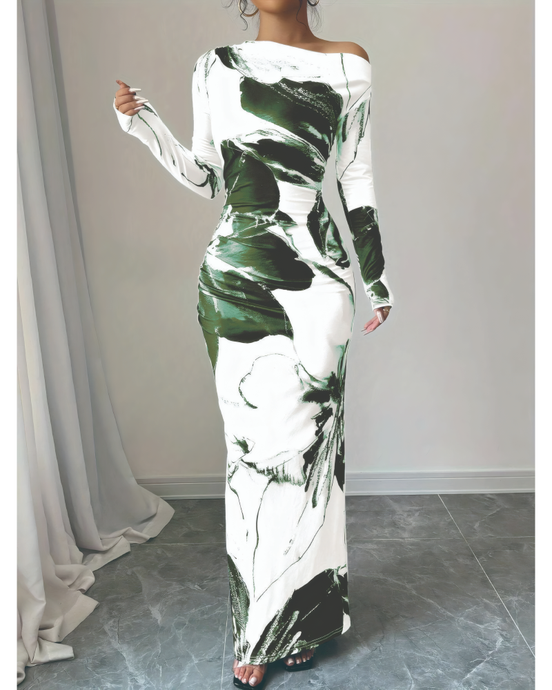 Lana Long Sleeve Maxi Dress