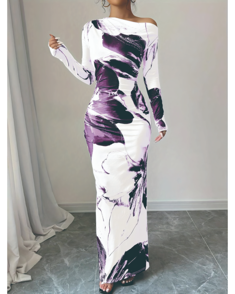 Lana Long Sleeve Maxi Dress