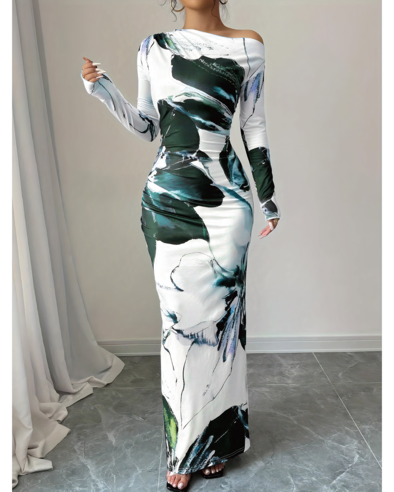 Lana Long Sleeve Maxi Dress