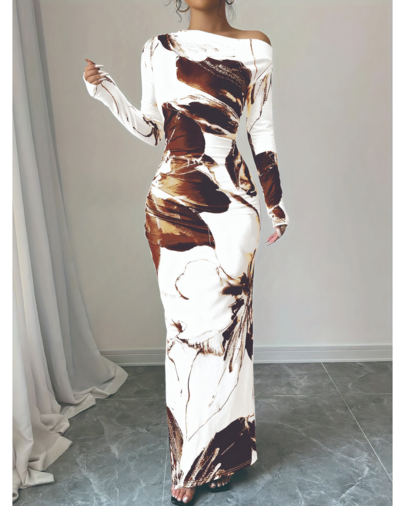 Lana Long Sleeve Maxi Dress