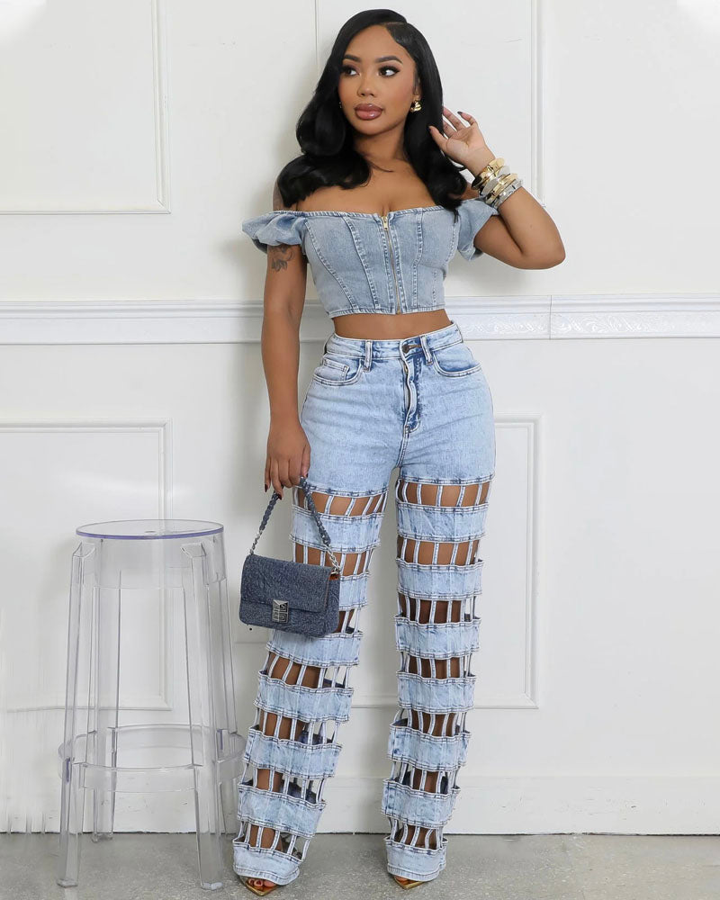 Tic Tac Toe Jeans