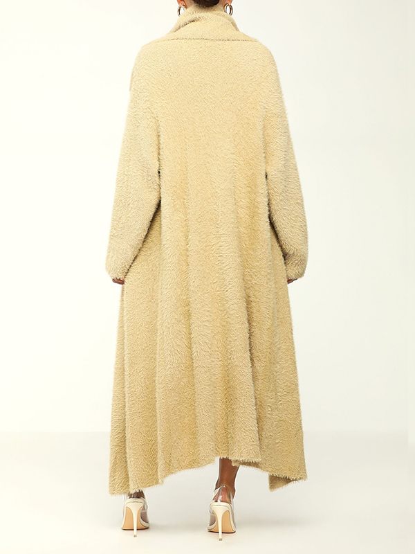 Ensemble cardigan et robe duveteux - Liquidation