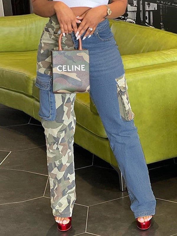 Jeans camouflage combo - Liquidation