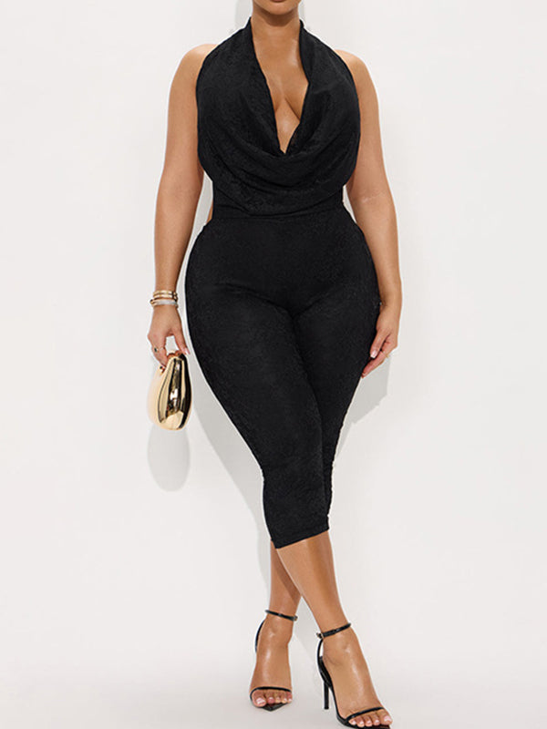 Indiebeautie Spitzen-Neckholder-Overall