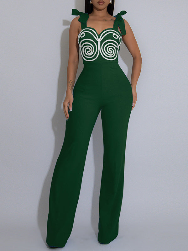 Indiebeauti – Jumpsuit mit Schulterschnürung