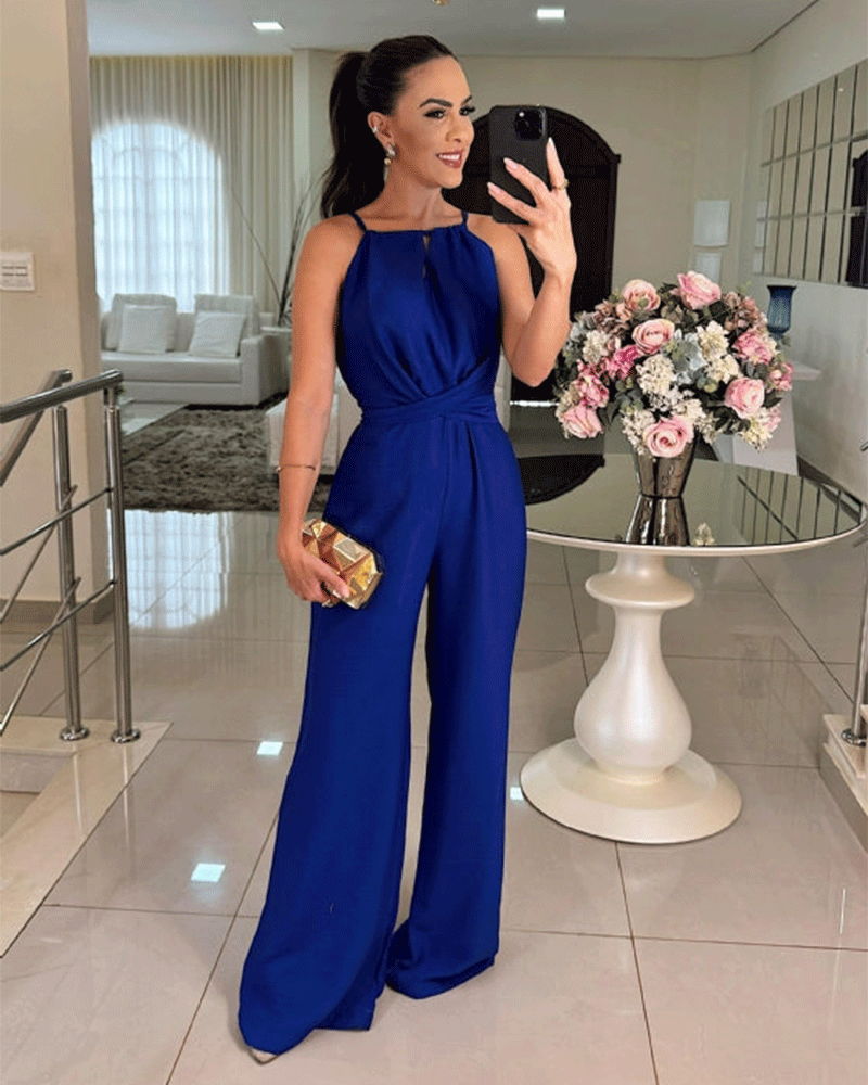 New to this jumpsuit Blue