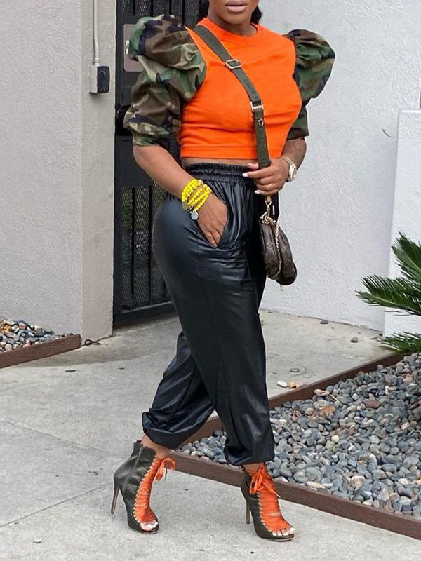 Haut combiné camouflage