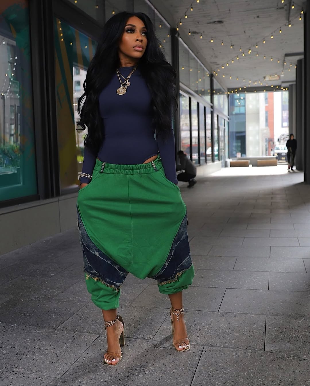My Harem Love joggers Green