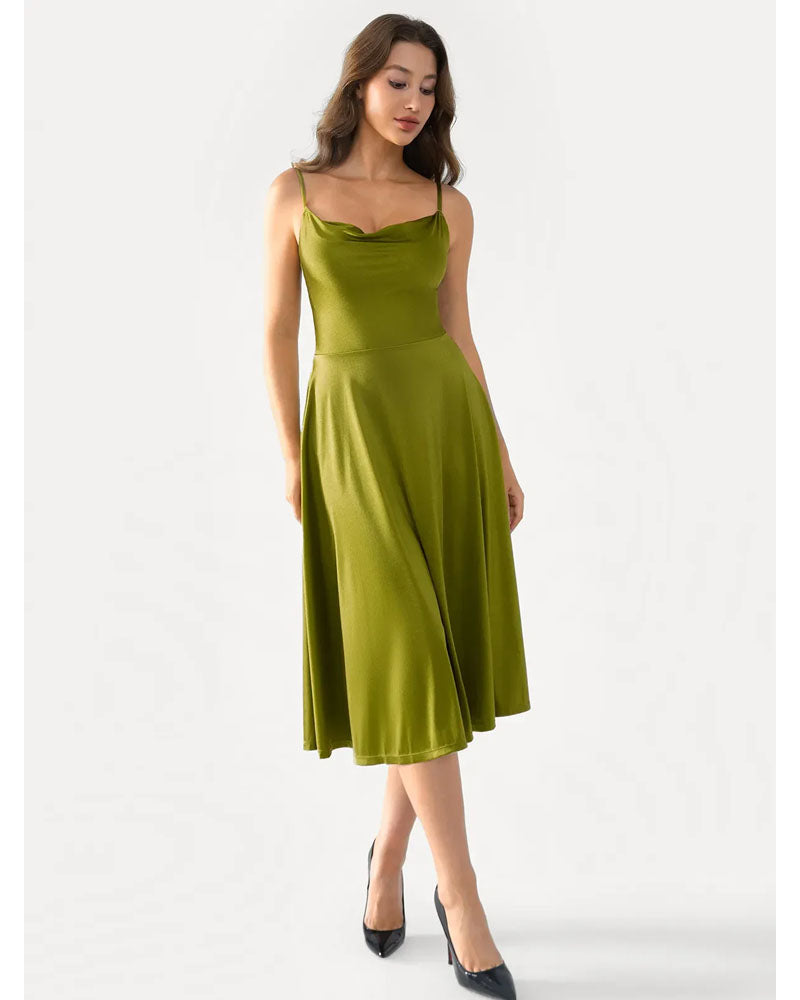Shapewear Flowy Midi Dress – Awidy