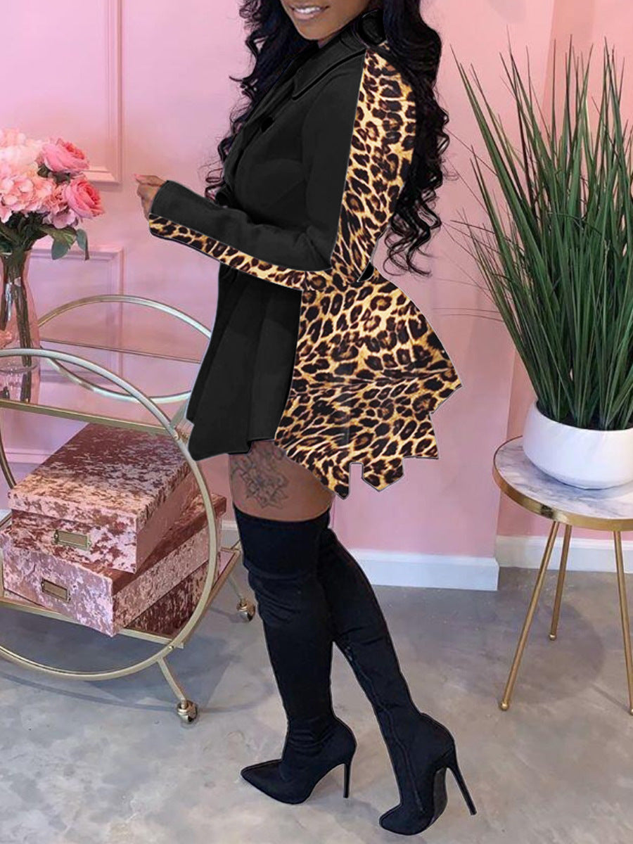 Elle Peplum Jacket BLACK