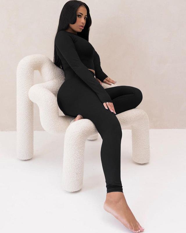 Hypnotic Hours Legging Set Black