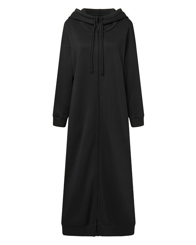 MY FAVOURITE HOODIE DRESS Black