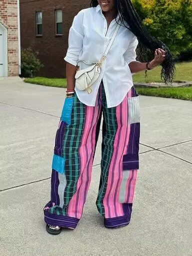 Bedruckte Combo-Cargohose – Ausverkauf