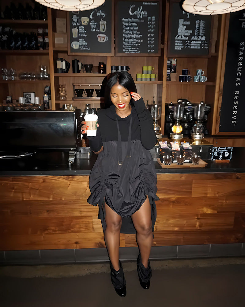 Chill Day Hoodie Dress 2XL