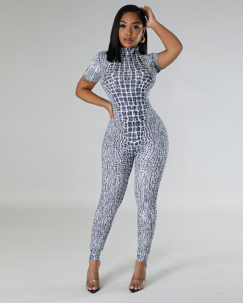 Exotic Baddie Jumpsuit Black
