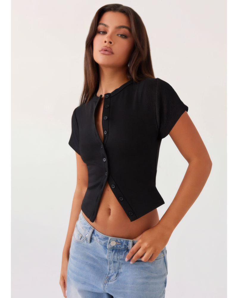 Suzu Ribbed Tee