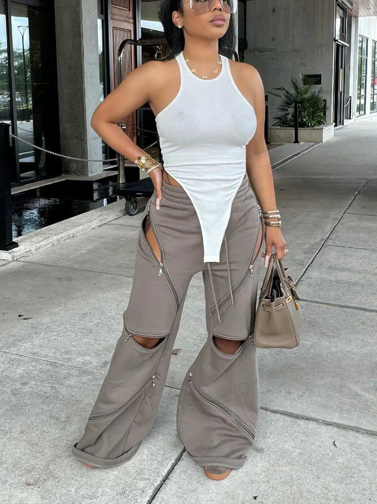 Zip It Up Sweatpants
