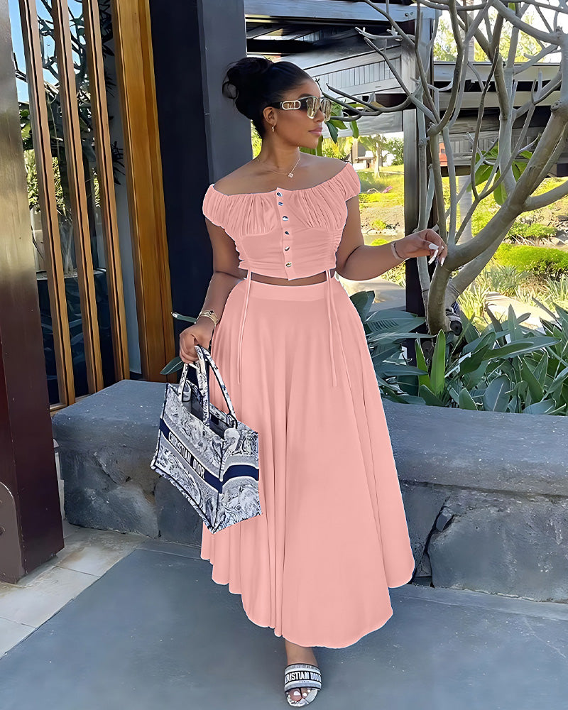 Janay Babe Skirt Set