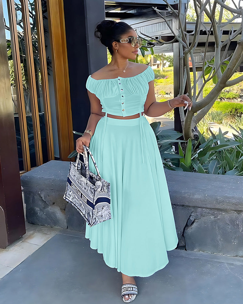 Janay Babe Skirt Set