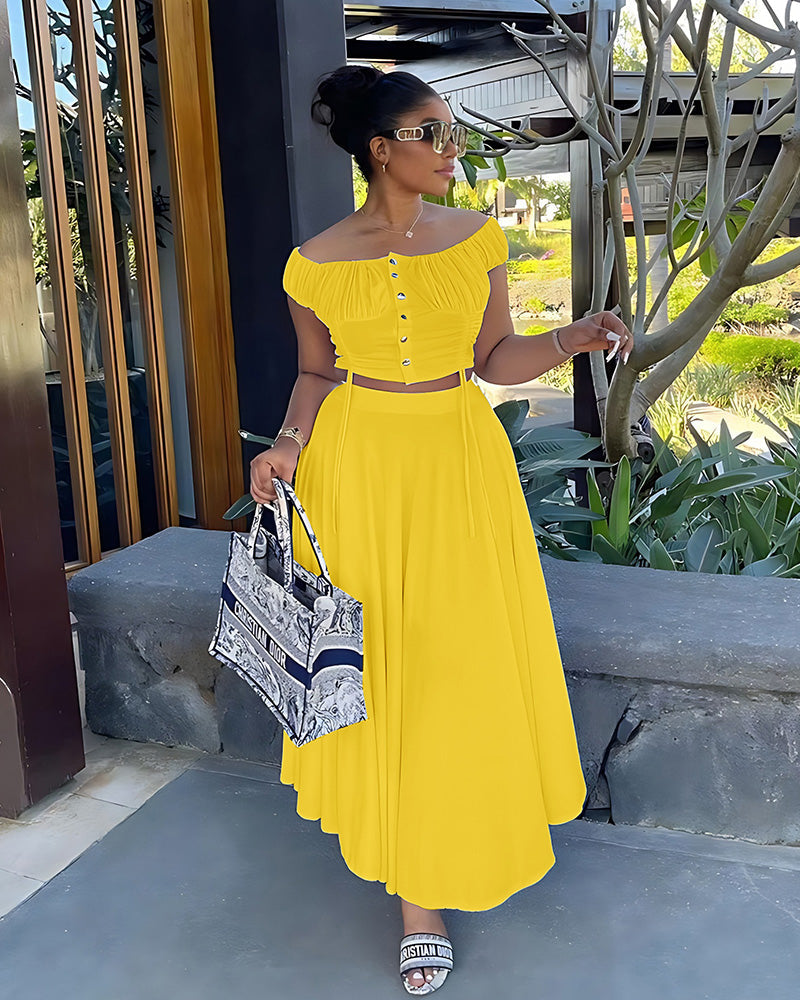 Janay Babe Skirt Set
