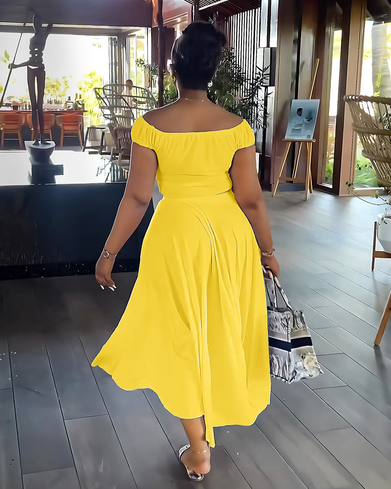 Janay Babe Skirt Set