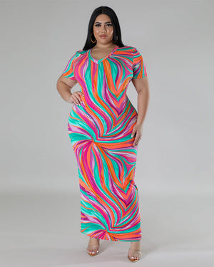 Coming To Conclusions Dress 5XL