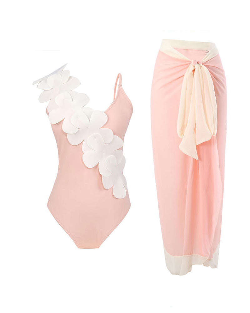 Sun Soaked Swim Set Pink-412