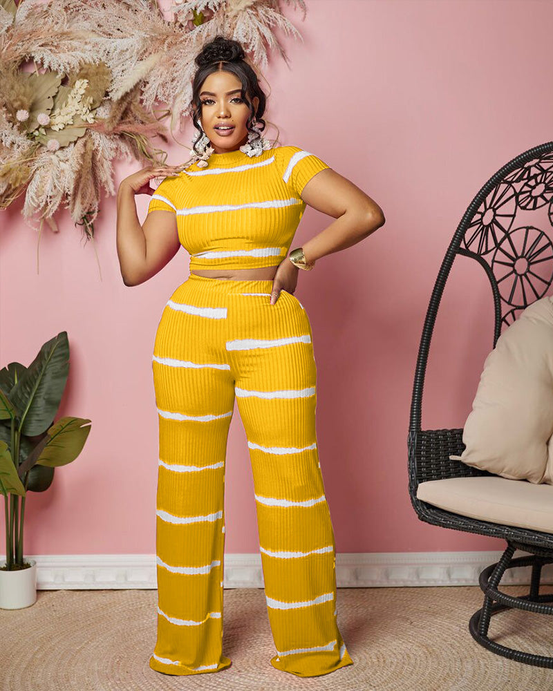 SIMONE PANTS SET Yellow