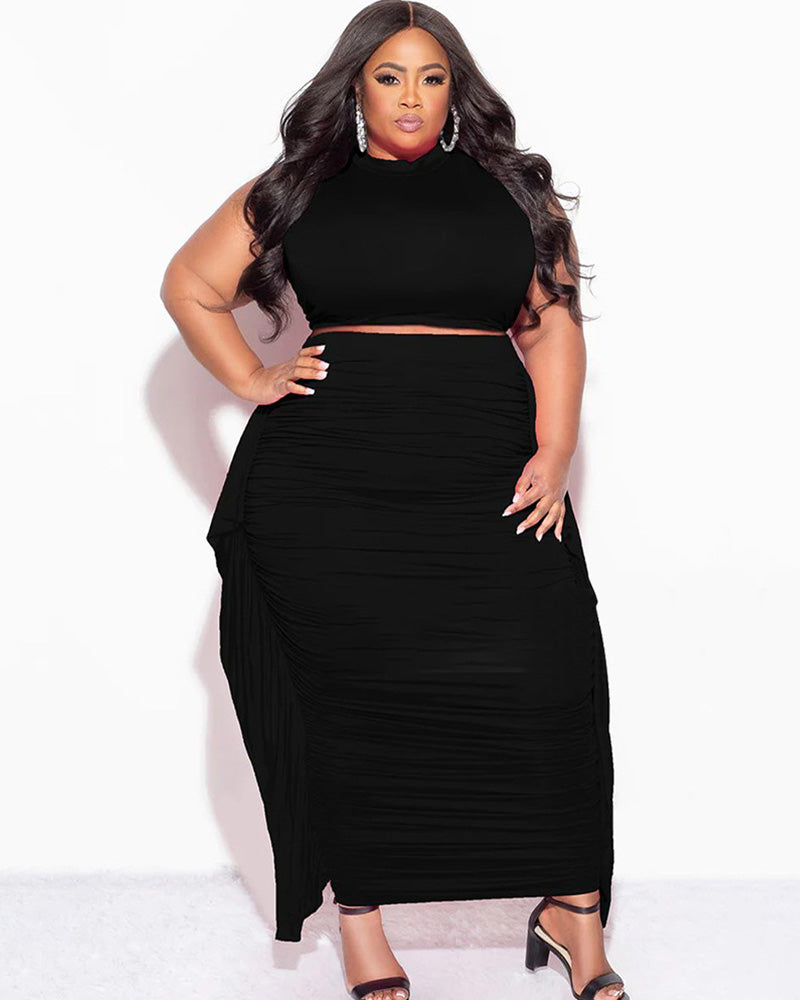 Andell Skirt Set Black