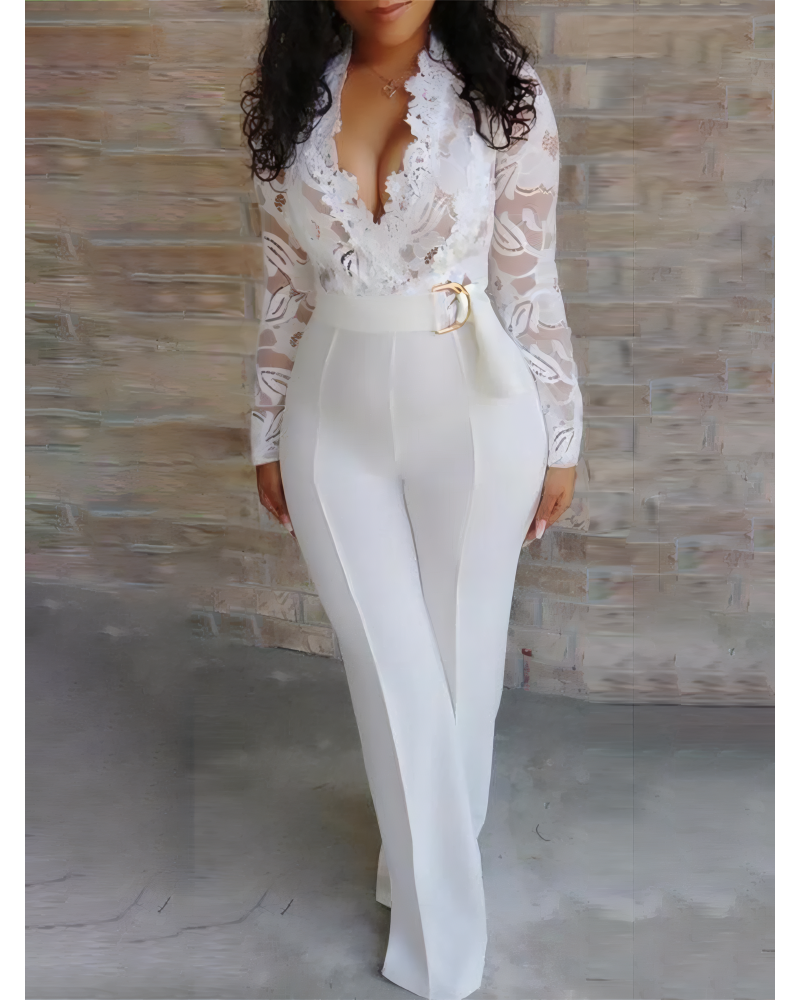 Touch Of Lace Jumpsuit