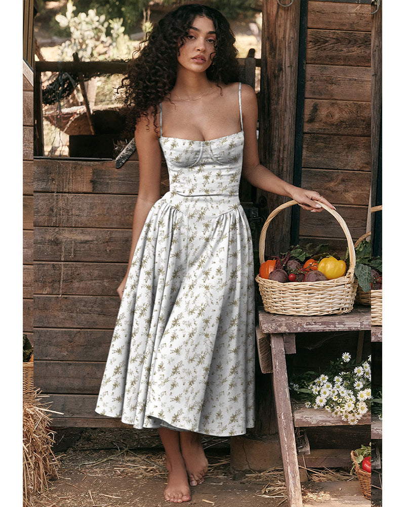 Aaria Dress Green-F505