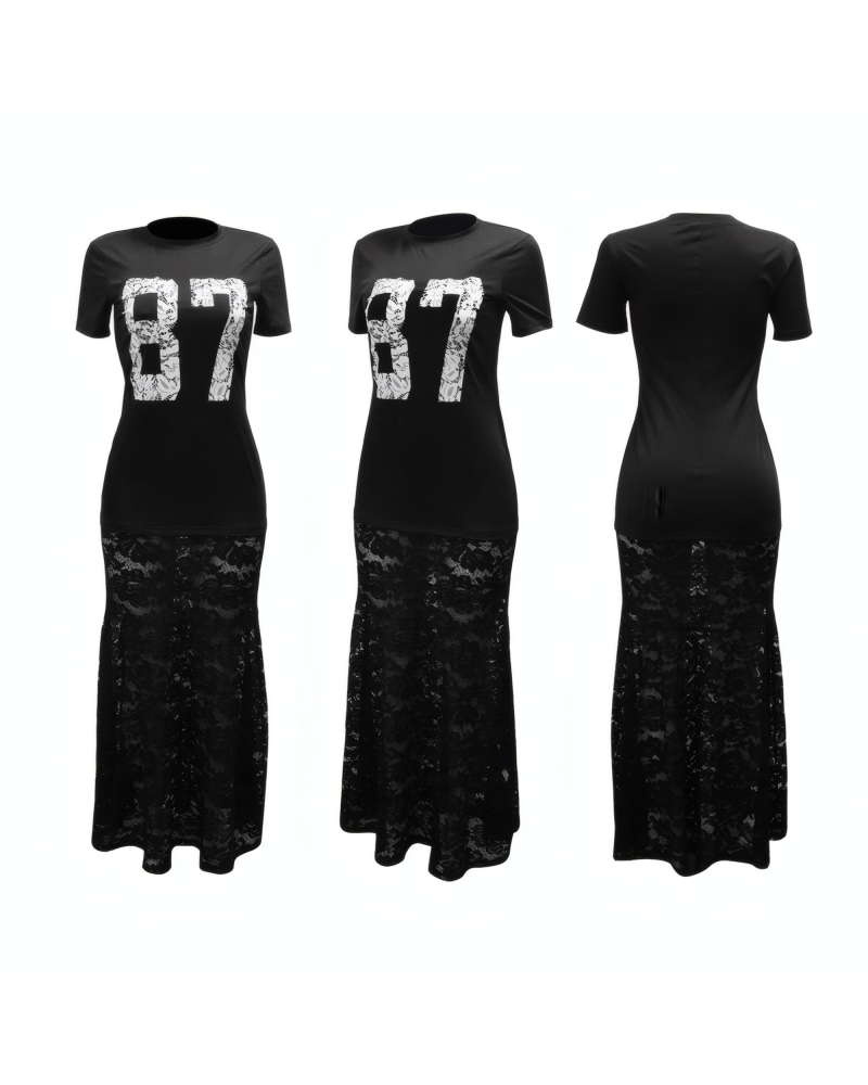 His Biggest Cheerleader Maxi Dress