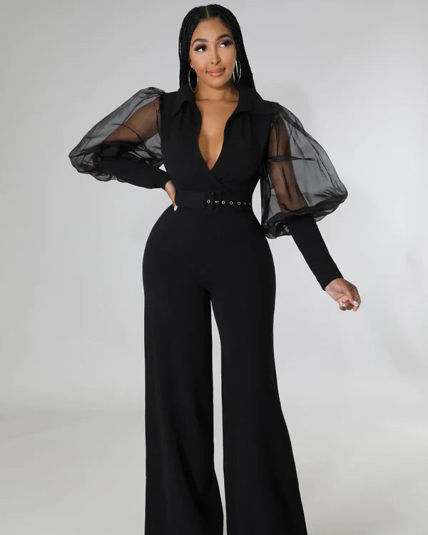RAYAN BABY JUMPSUIT BLACK