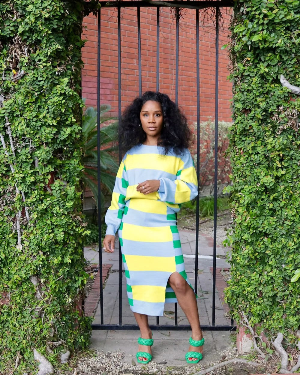 Kylie Skirt Set YELLOW