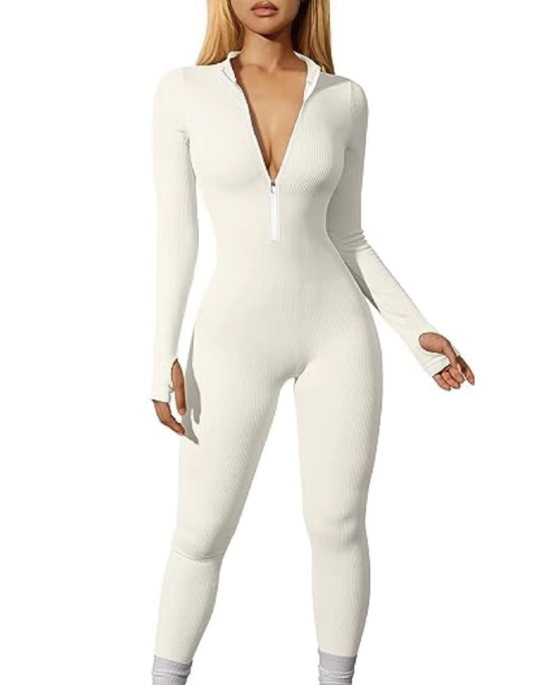 Lucky Label Jumpsuit Cream