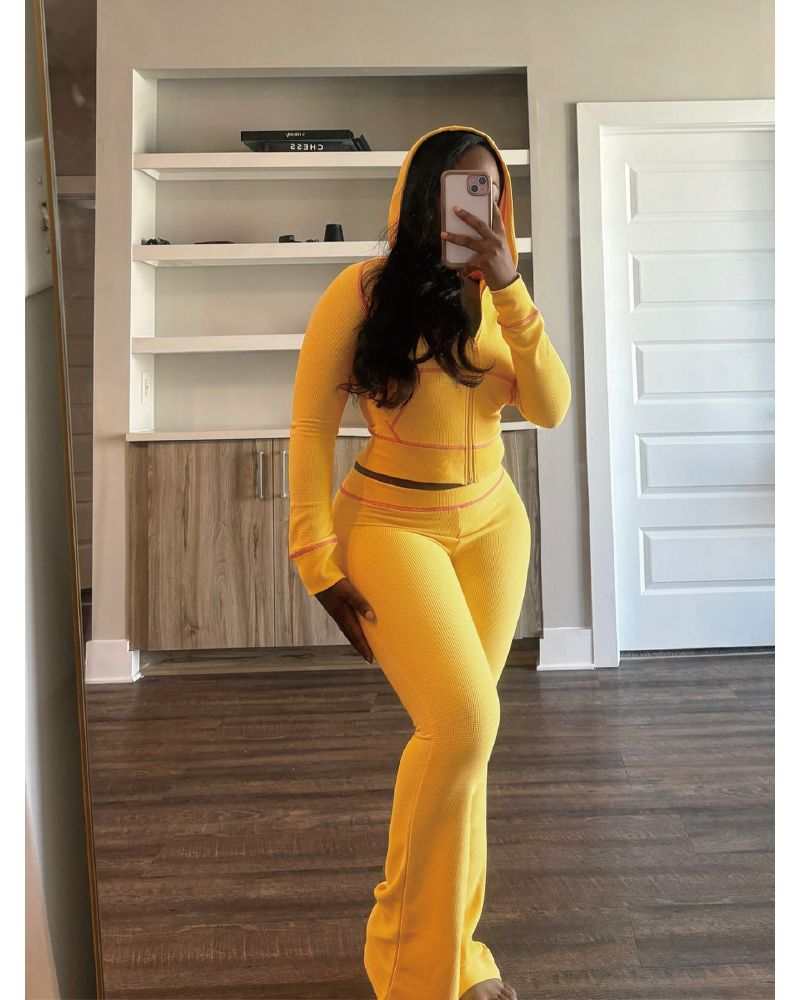 Sunny D Tracksuit Yellow