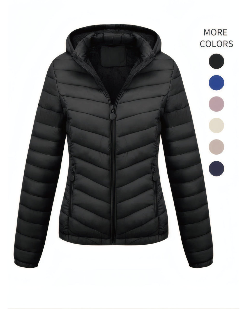 Quilted Lightweight Puffer Jacket
