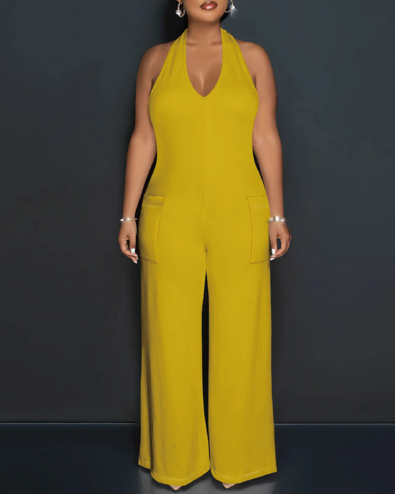 Baylin Jumpsuit Yellow