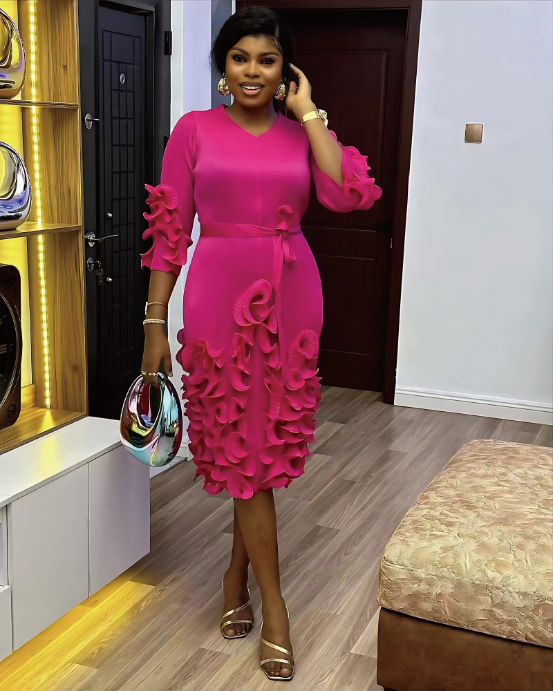 Karalynn Dress Magenta One Size Fits up to 3XL