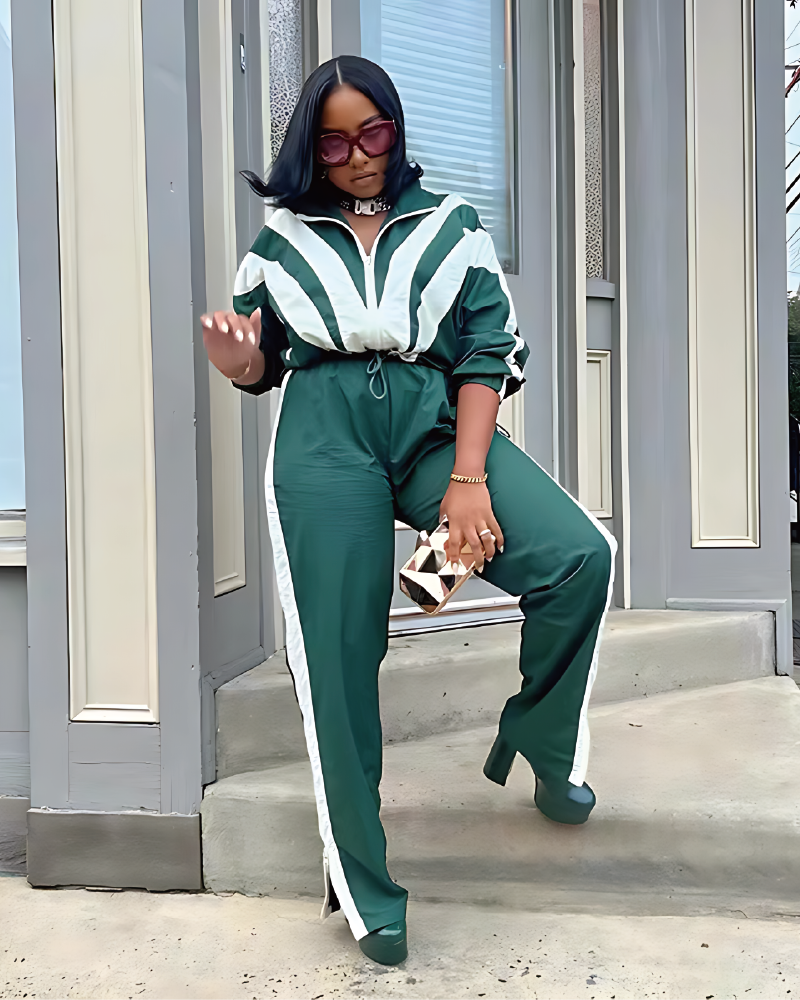 Reflex 2PC Track Suit Green