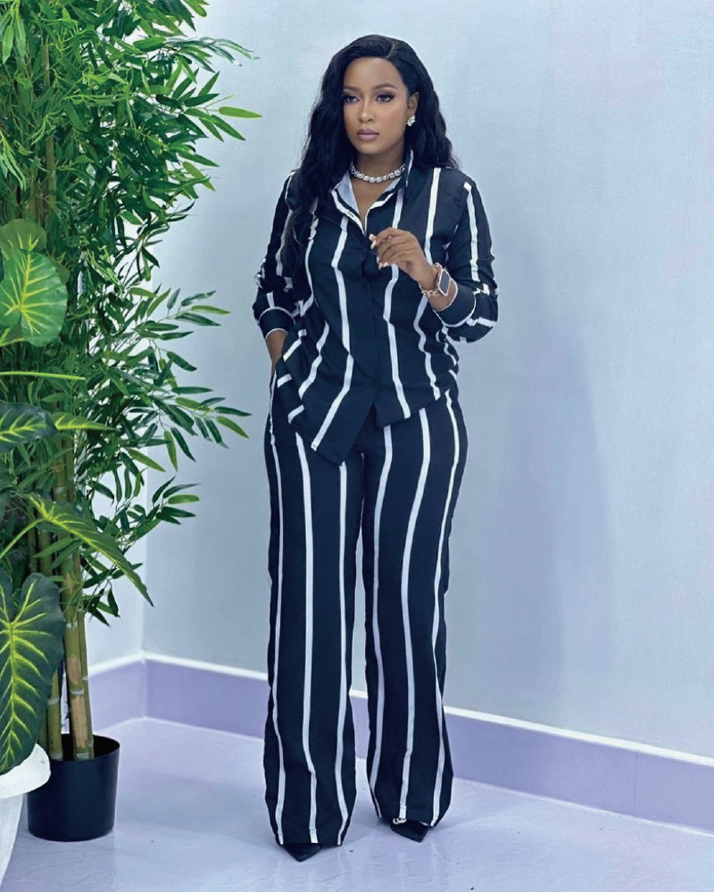 Carmila Pant Set Navy