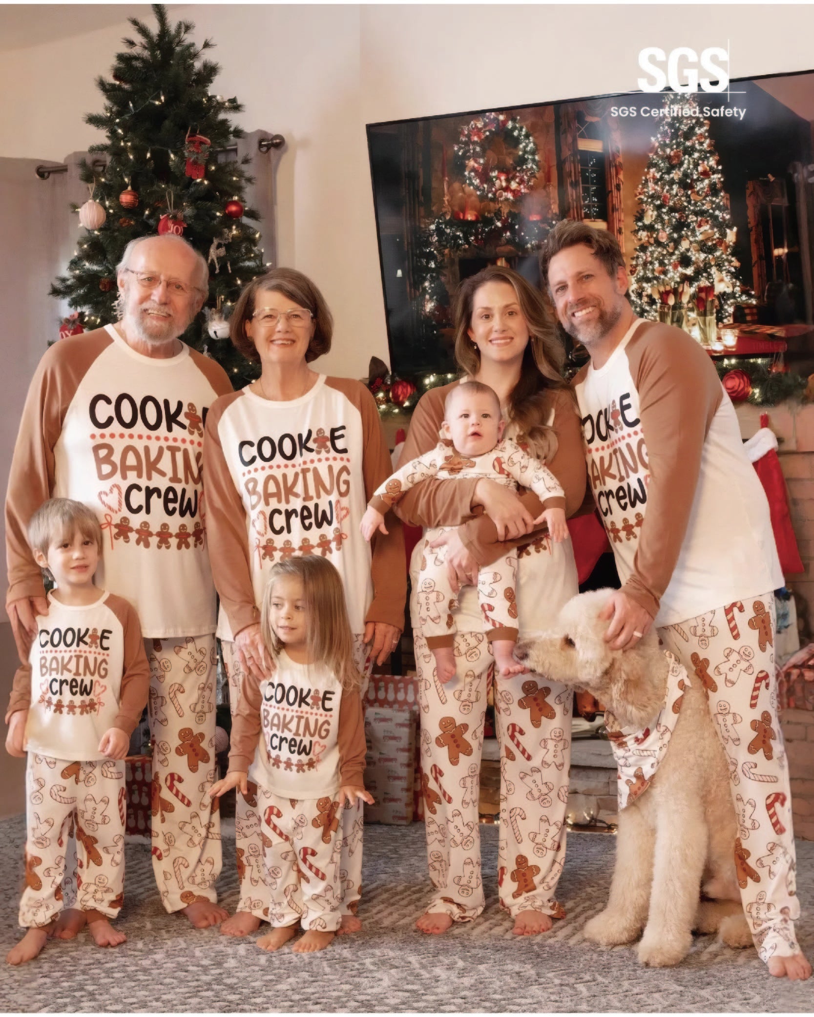 Matching Christmas Family Pajamas Sets
