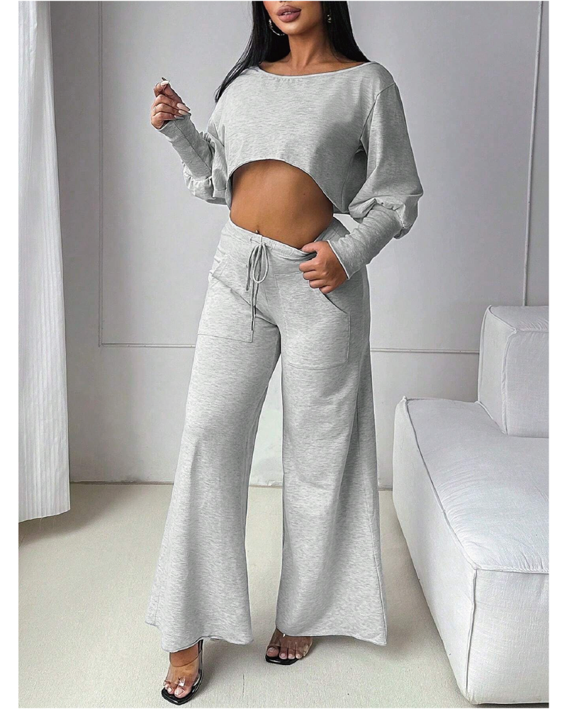 Wake Up Blessed Pant Set