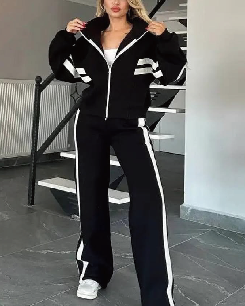 Wrap It Up Pant Set Black