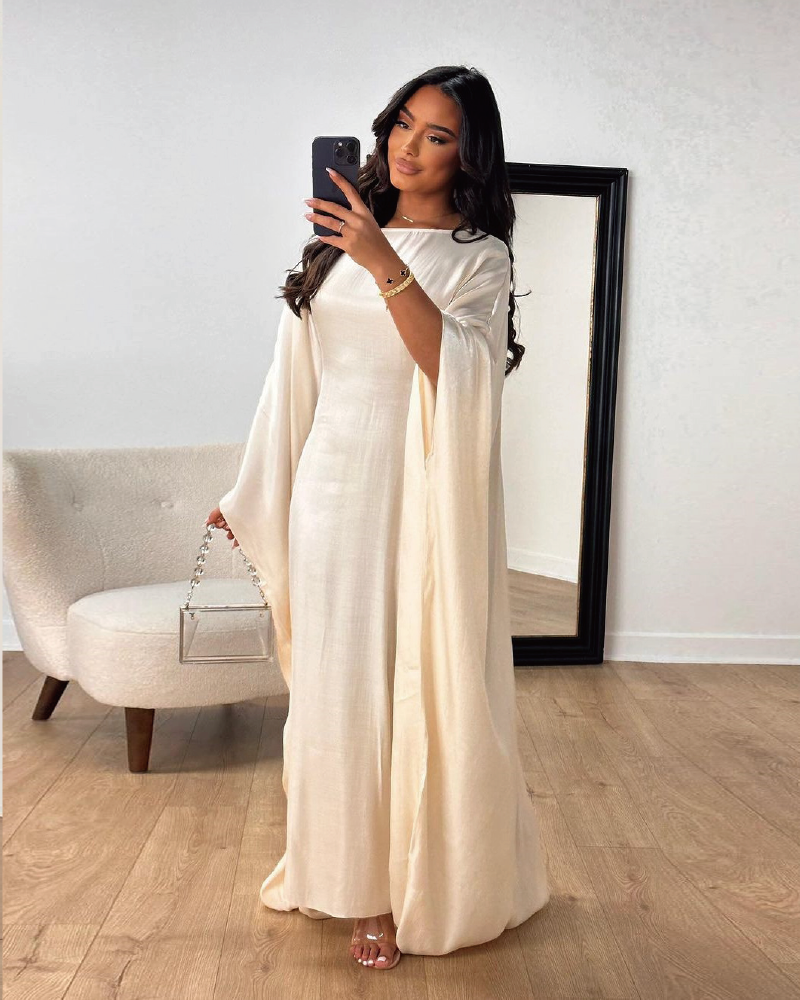 Sparkling Queen Dress Beige